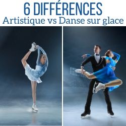 difference patinage artistique ou danse sur glace