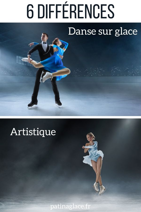 difference patinage artistique vs danse sur glace Pin2