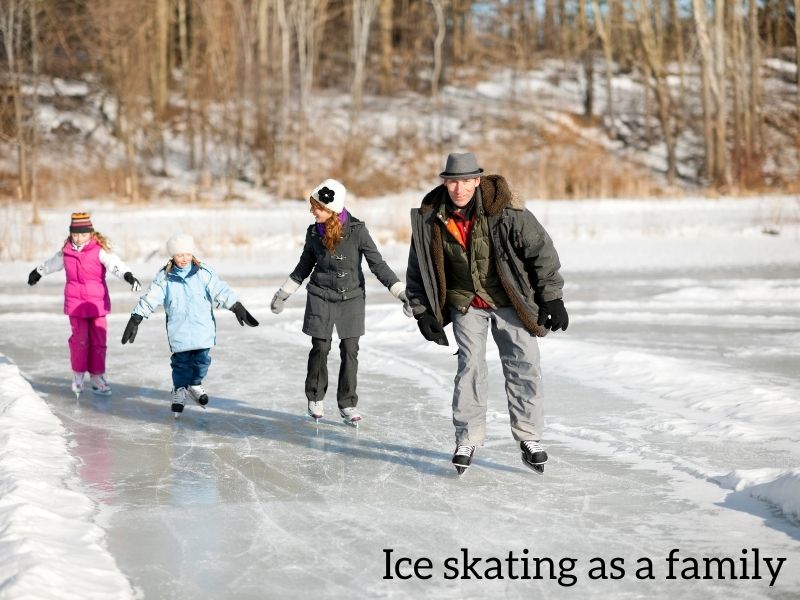 comment patiner en famille