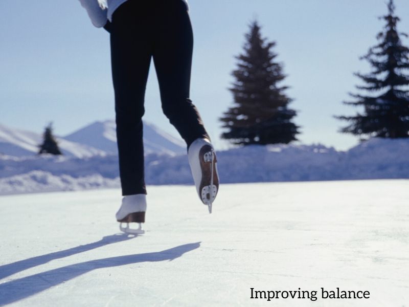 patin a glace bienfait amelioration equilibre