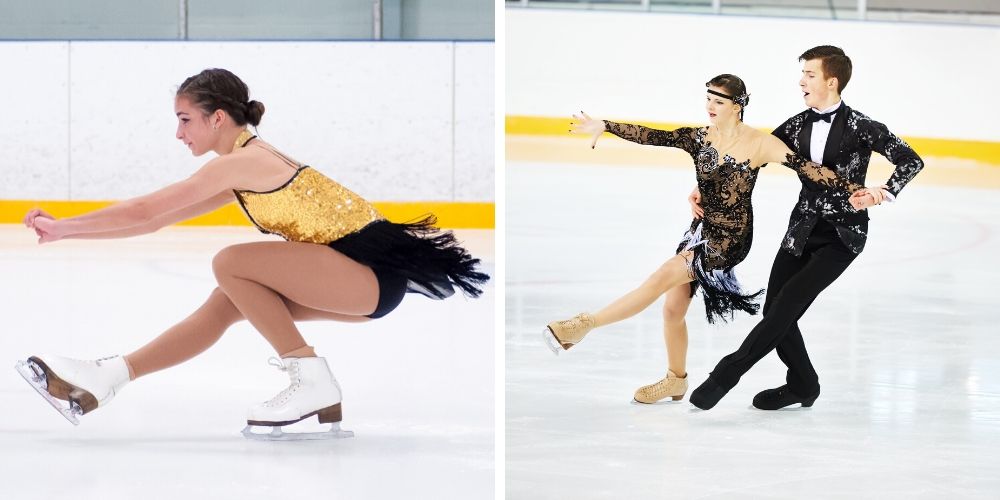 patinage artistique vs danse sur glace